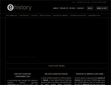 Tablet Screenshot of ehistory.org